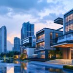 facility management team inspecting building infrastructure